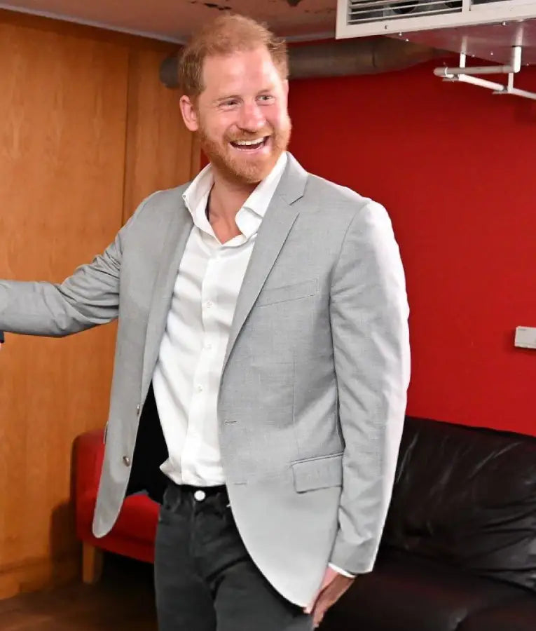 Harry Community Recording Studios Grey Blazer