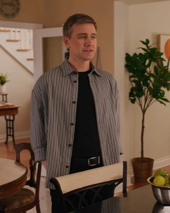 Hearts Around the Table: Kiki’s Fourth Ingredient Torrance Coombs Striped Shirt
