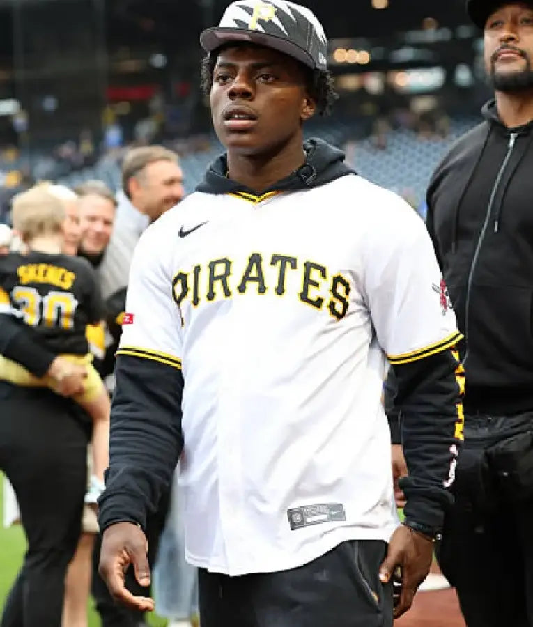 IShowSpeed Pittsburgh Pirates White Jersey