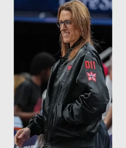 Stephanie White Indiana Fever Stranger Things Jacket