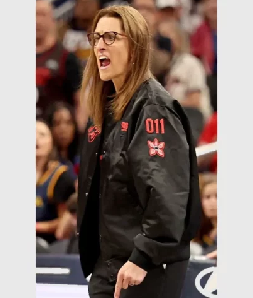 Stephanie White Indiana Fever Stranger Things Jacket