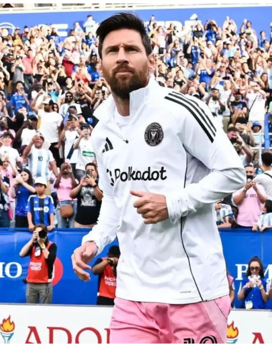 Lionel Messi Inter Miami CF White Sweatshirt
