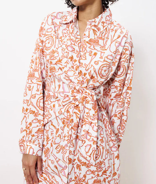Ireland AM 2025 Karen Koster Printed Shirtdress