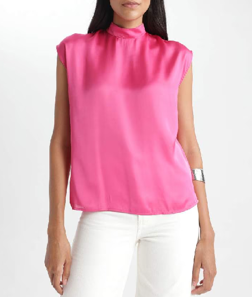 Ireland AM 2025 Muireann O’Connell Pink Top