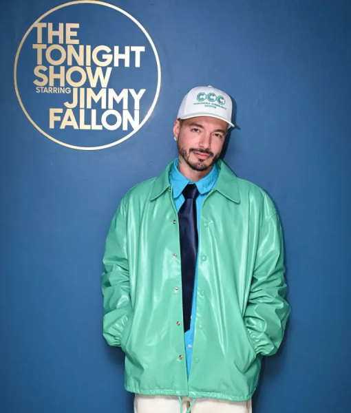 J Balvin The Tonight Show Starring Jimmy Fallon S12 Leather Jacket