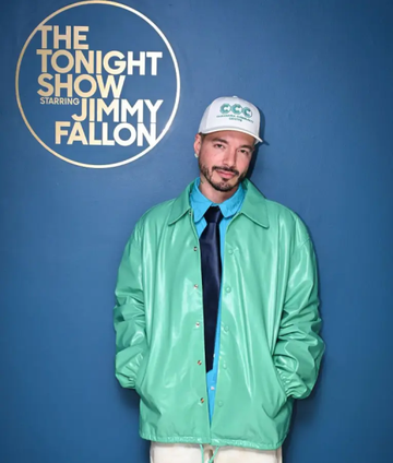 J Balvin The Tonight Show Starring Jimmy Fallon S12 Leather Jacket