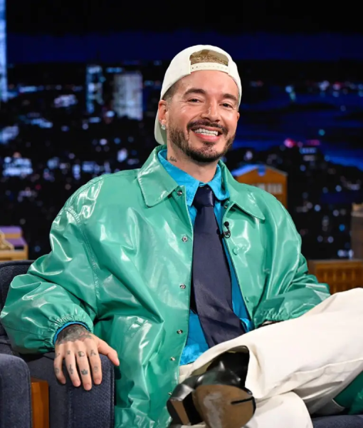 J Balvin The Tonight Show Starring Jimmy Fallon S12 Leather Jacket