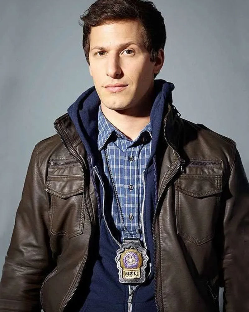 Jake Peralta Brooklyn Nine Nine Leather Jacket