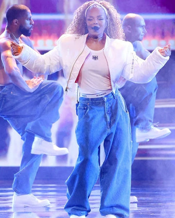 Janet Jackson White Jacket
