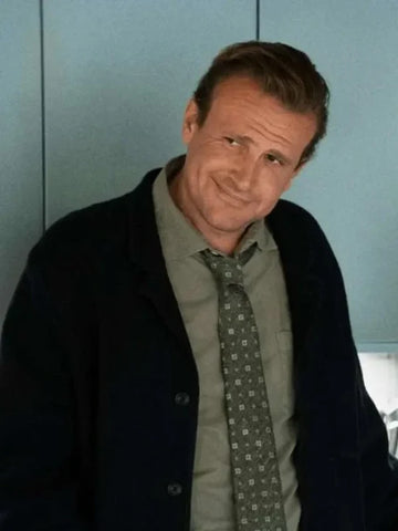 Jason Segel Shrinking S01 Black Coat