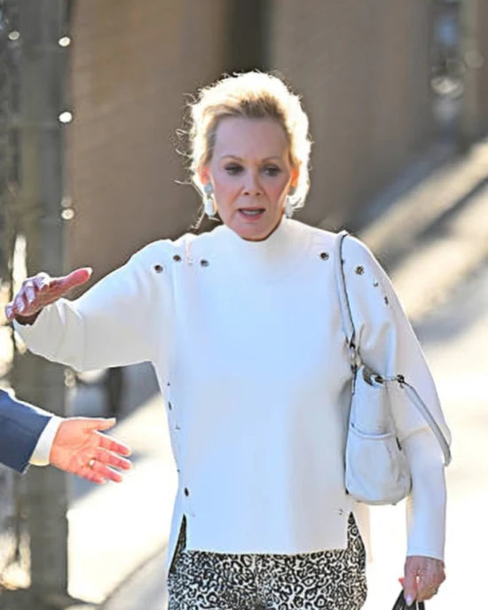 Jean Smart Grommet Detail Sweater