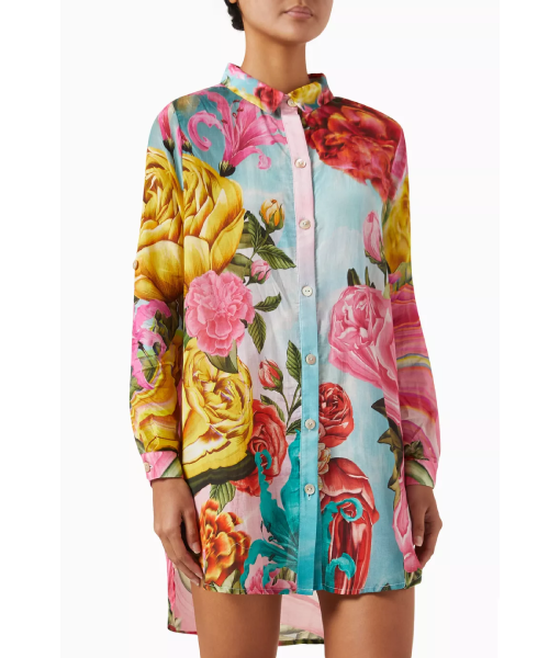 Hacks S04 Jean Smart Floral Blouse