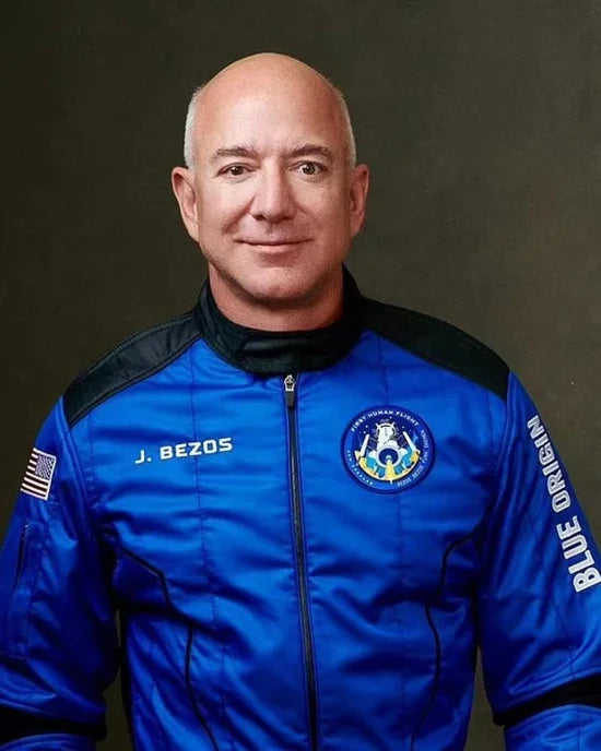 Jeff Bezos Blue Origin Space Jumpsuit