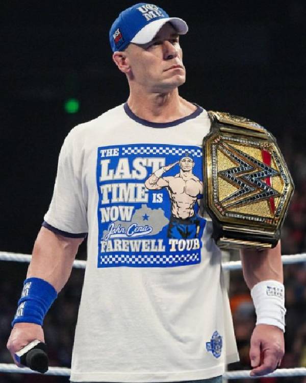 John Cena Farewell Tour 2025 White T-Shirt