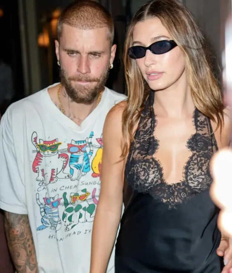 Justin Bieber Cats in Cheap Sunglasses T-Shirt