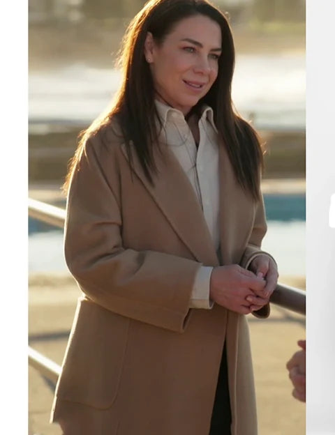 Kate Ritchie The Role of a Lifetime S01 Beige Wool Coat