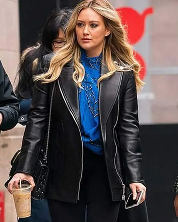 Kelsey Peters Younger S06 Black Genuine Leather Jacket