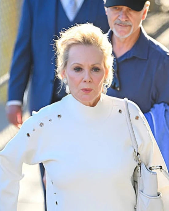 Jean Smart Grommet Detail Sweater