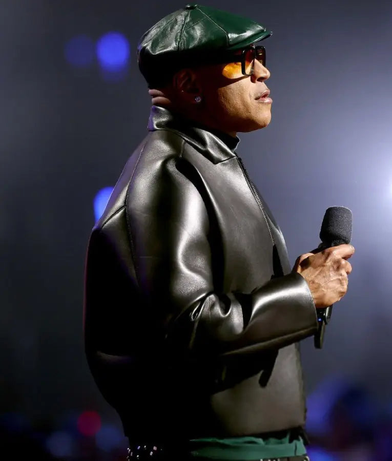 LL Cool J 2025 MTV Video Music Awards Black Leather Jacket