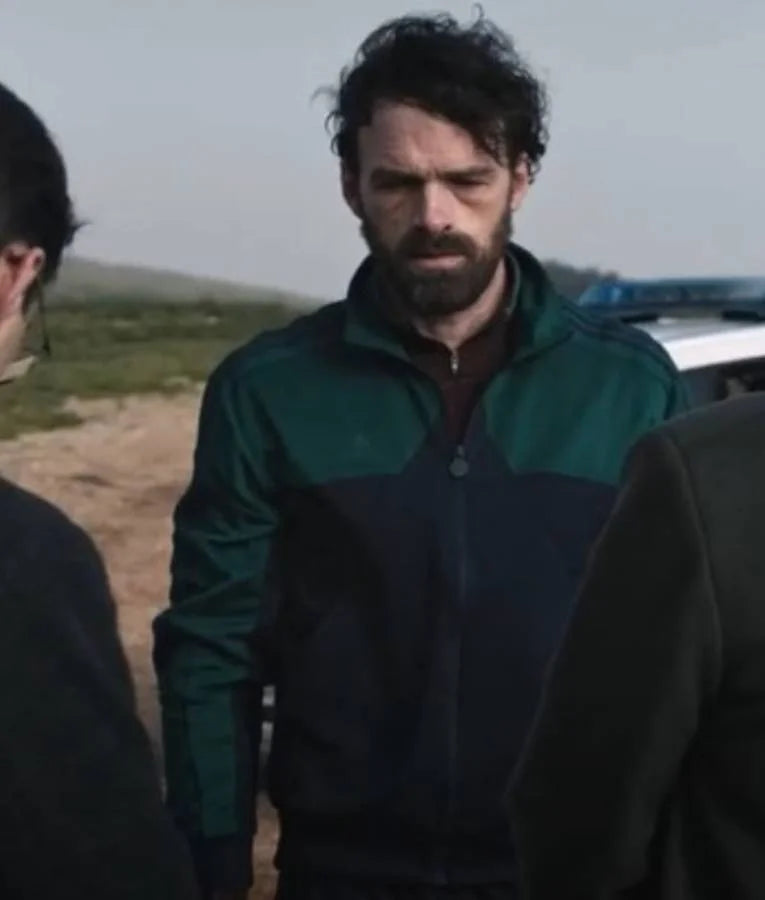 Last Bullet Alban Lenoir Zip Up Green Jacket