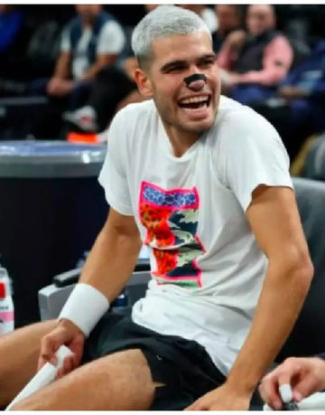 Carlos Alcaraz Laver Cup 2025 Team Europe White Shirt