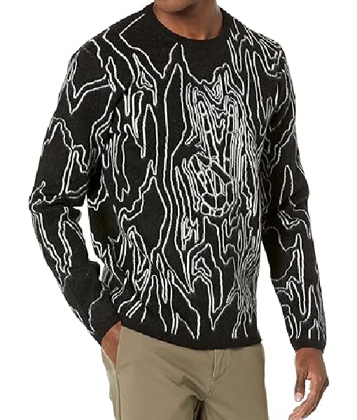 Law and Order Organized Crime S05 Swirl Print Sweater