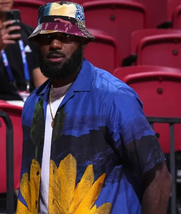 LeBron James 2025 NBA Summer League Floral Shirt