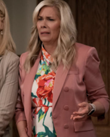 Leanne S01 Leanne Morgan Pink Dickey Jacket