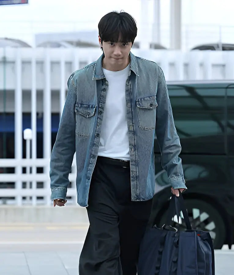 Lee Jun-Young COS 2025 FW Collection Fashion Show Denim Jacket