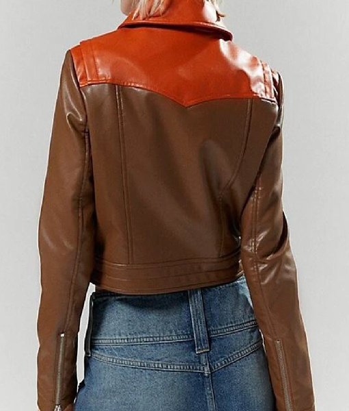 Leverage – Redemption S03 Aubrey Wolf Leather Jacket