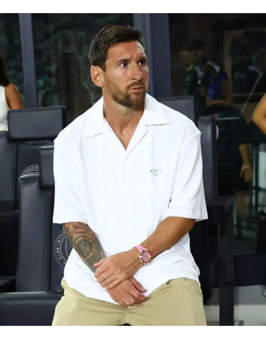 Lionel Messi Inter Miami CF 2025 White Shirt