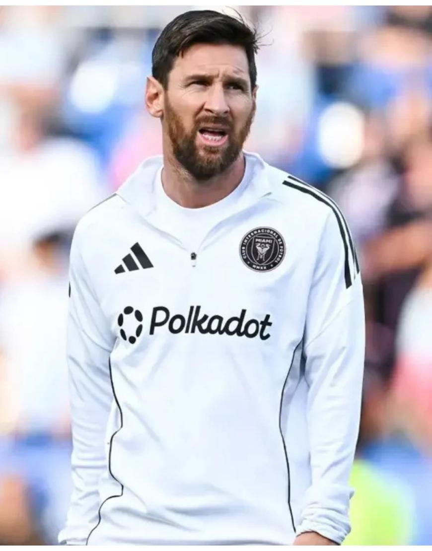 Lionel Messi Inter Miami CF White Sweatshirt