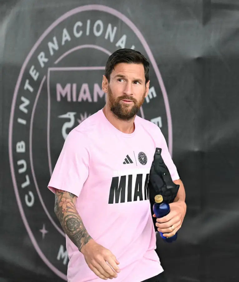 Lionel Messi MLS Inter Miami Pink T-shirt