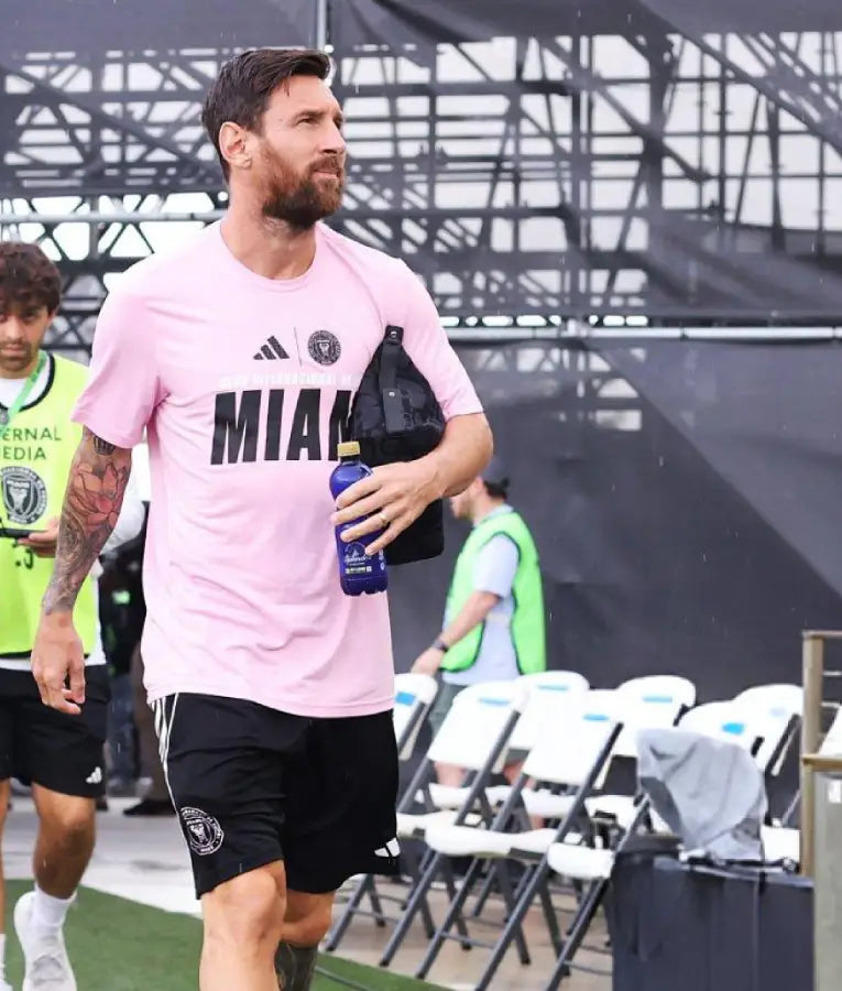 Lionel Messi MLS Inter Miami Pink T-shirt