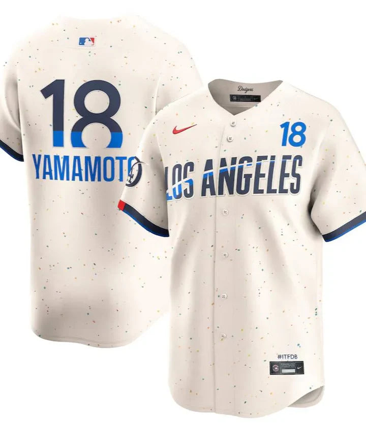 Los Angeles Dodgers Cream City Connect jersey