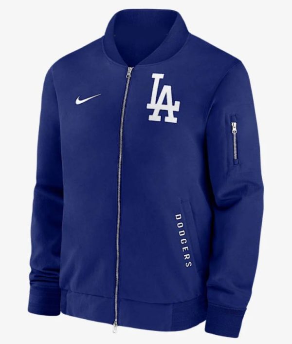 Los Angeles Dodgers Dugout Bomber Jacket