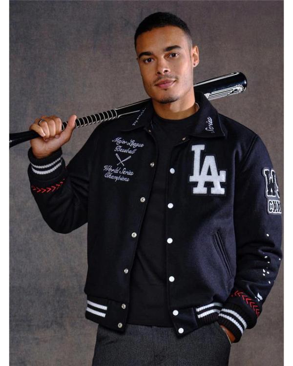 Los Angeles Dodgers Joshua Champions Varsity Jacket
