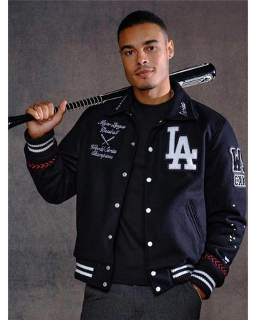 Los Angeles Dodgers Joshua Champions Varsity Jacket