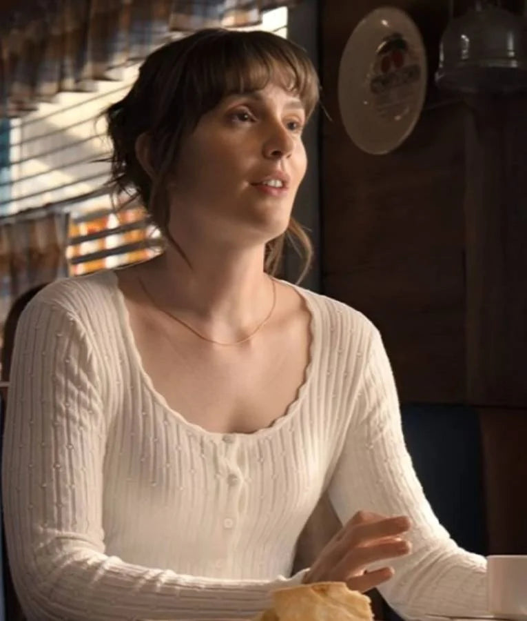 Good Cop Bad Cop 2025 Leighton Meester White Sweater