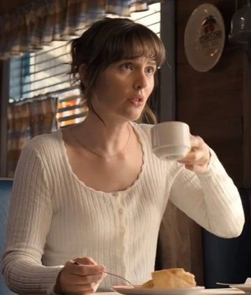 Good Cop Bad Cop 2025 Leighton Meester White Sweater