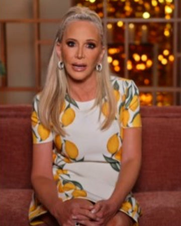 Love Hotel S01 Shannon Beador Lemon Print Dress