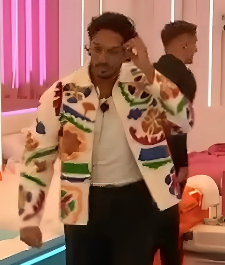 Love Island UK S011 Munveer Jabbal Printed Jacket