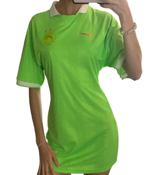 Love Island UK S12 Shakira Khan Green Polo Dress