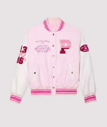 LoveShackFancy x PINK Varsity Jacket