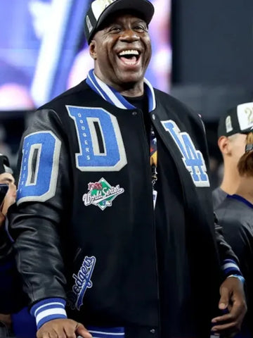 Magic Johnson LA Dodgers Jacket