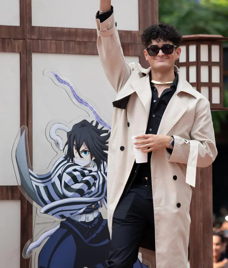 Marc Winslow Demon Slayer: Castillo Infinito Coat