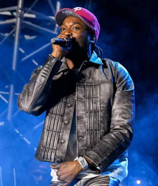Meek Mill Roots Picnic 2025 Grey Jacket