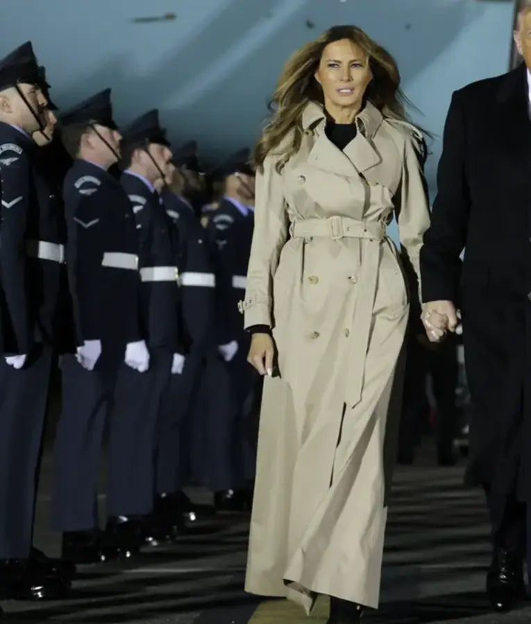 Melania Trump Trench Coat