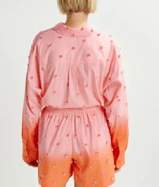 The Cheap Seats S05 Mel Tracina Pink & Orange Ombré Shirt