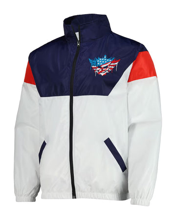 Men’s White Cody Rhodes American Nightmare Full-Zip Windbreaker Jacket